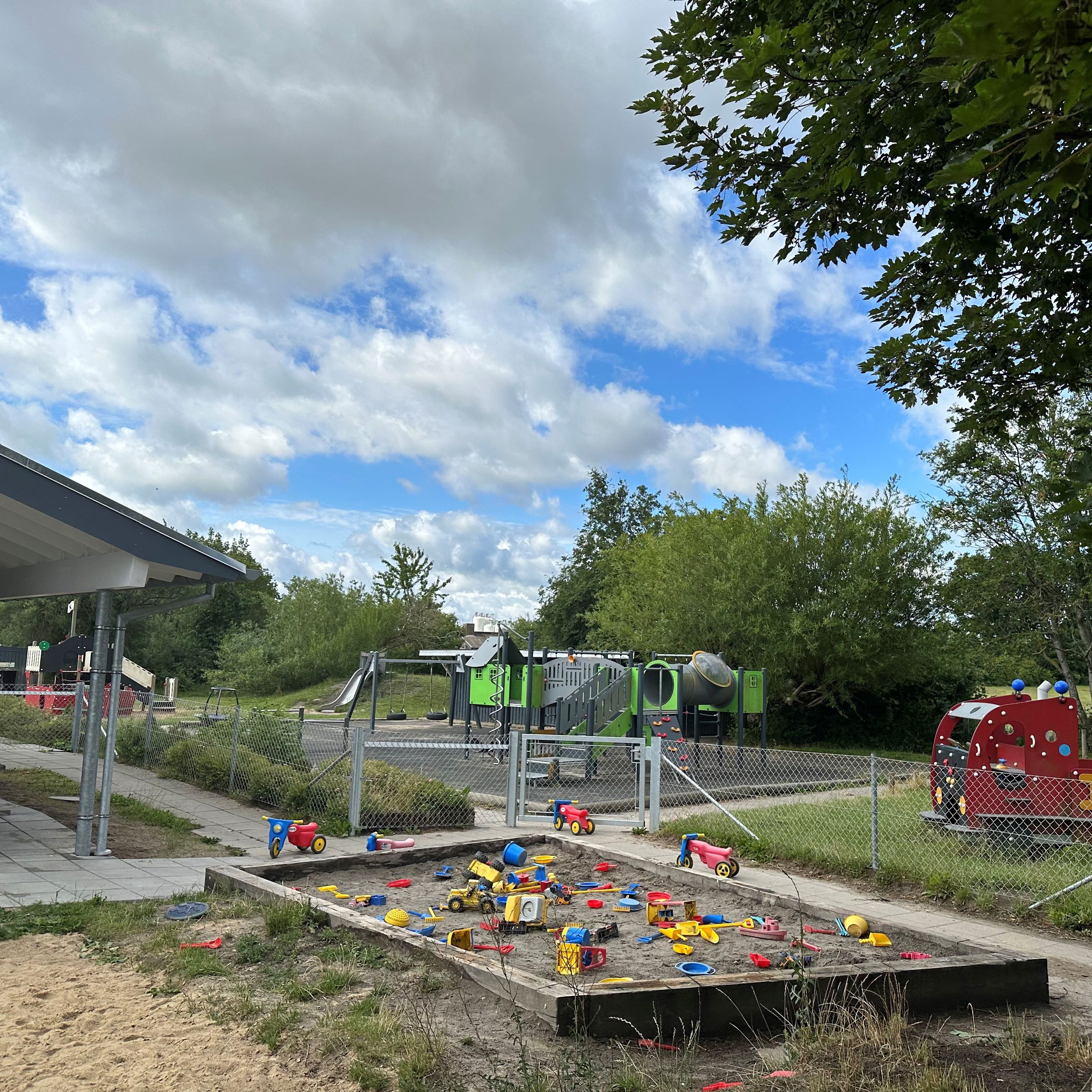 Legepladsen i Kristrup Børnehus